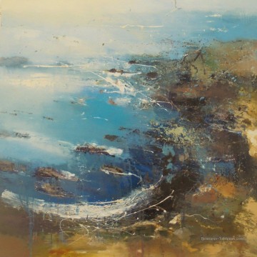 paysage marin abstrait 091 Peinture à l'huile